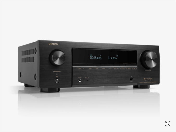 Enjoy incredible 8K video and 3D audio from the AVR-X1800H. Fill small to mid-size rooms with sound from a 7.2 or 5.2.2 surround sound set up with Dolby Atmos and DTS:X.