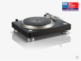 This is the flagship premium direct drive turntable from Denon®. Solid construction and S-shaped tonearm deliver detailed, resonance-free music