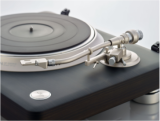 This is the flagship premium direct drive turntable from Denon®. Solid construction and S-shaped tonearm deliver detailed, resonance-free music