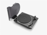 Hi-Fi belt-driven turntable, Speed auto sensor, Curved, horizontal tracking angled tonearm with auto-lift, Weighted platter, Supports 33 1/3 rpm, 45 rpm or 78 rpm records