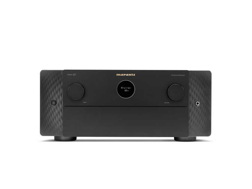 9.4 channel, 125w per channel AV Receiver. 11.4 channel preouts. 6/3 HDMI input/output, all inputs supporting 8K / 60Hz and 4K / 120Hz passthrough. Modern, high resolution TV Graphical User Interface