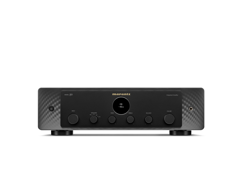 MODEL 50 is the ideal integrated amplifier. With 70 watts per channel of unique Marantz current feedback power and HDAM SA-3 circuitry, MODEL 50 drives loudspeakers