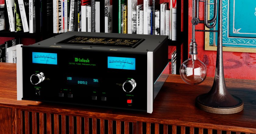 Vacuum Tube Preamplifier with DA2