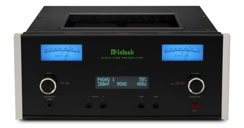 Vacuum Tube Preamplifier with DA2