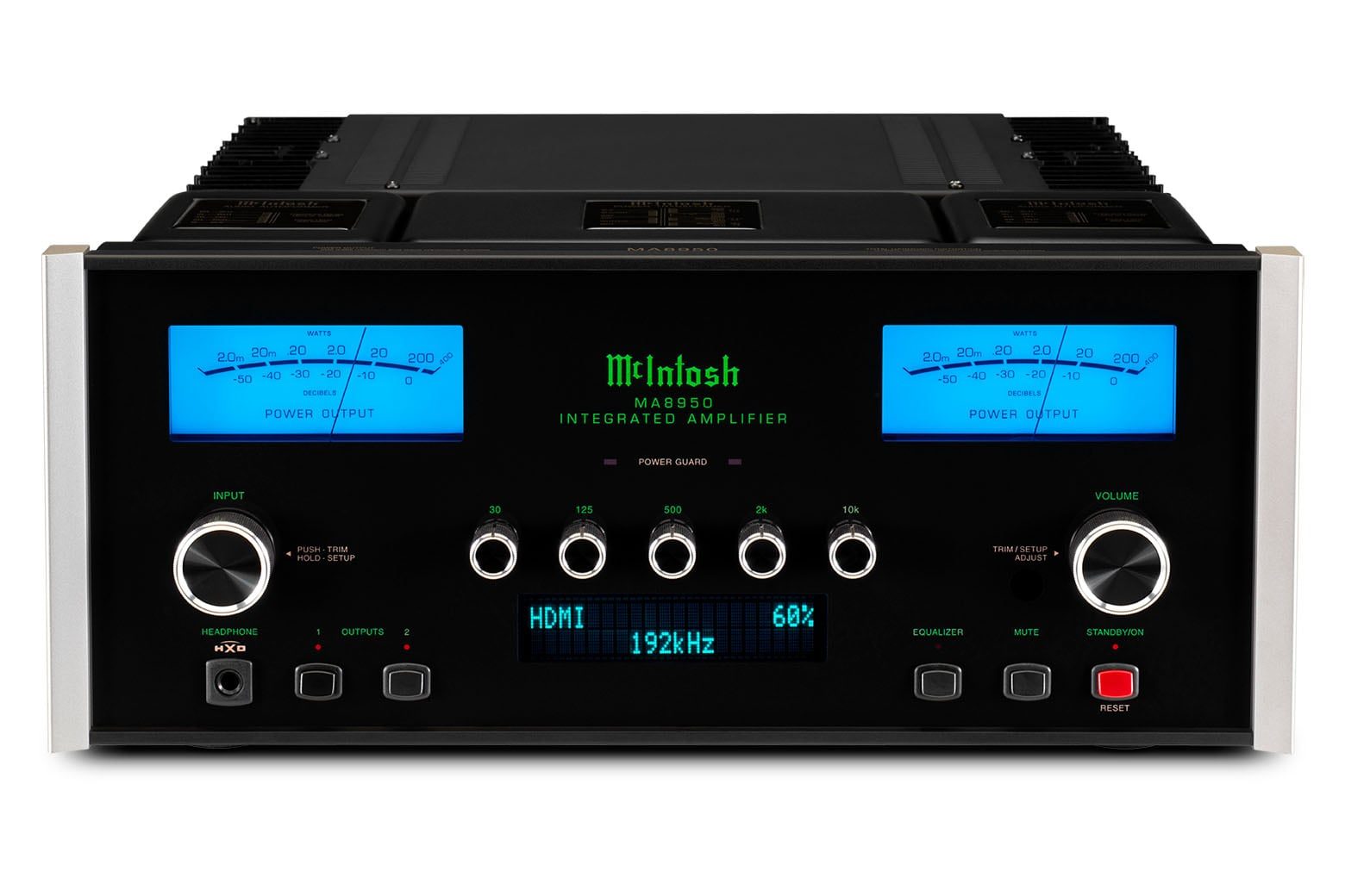 2 x 200 Watts Output Autoformers for 2, 4 & 8 Ohms 6 High-Level Unbalanced & 1 High-Level Balanced Inputs MC & MM Phono Inputs New DA2 Digital Audio Module with 6 inputs DSD256 and DXD 384kHz support
