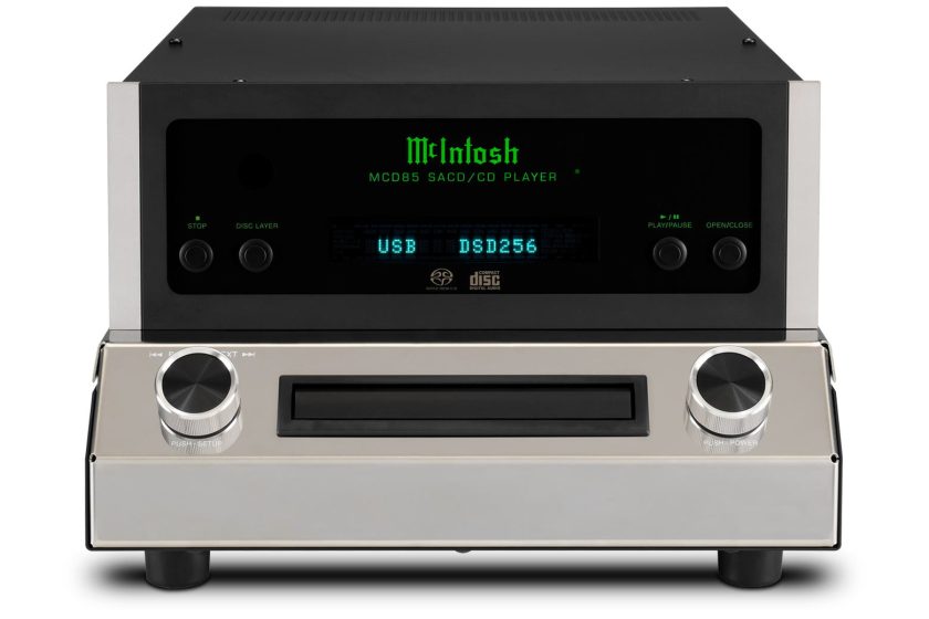 SACD/CD PLAYER . Numerous file formats can be played from these discs including AAC, AIFF, ALAC, DSD (up to DSD128), FLAC, MP3, WAV, and WMA.