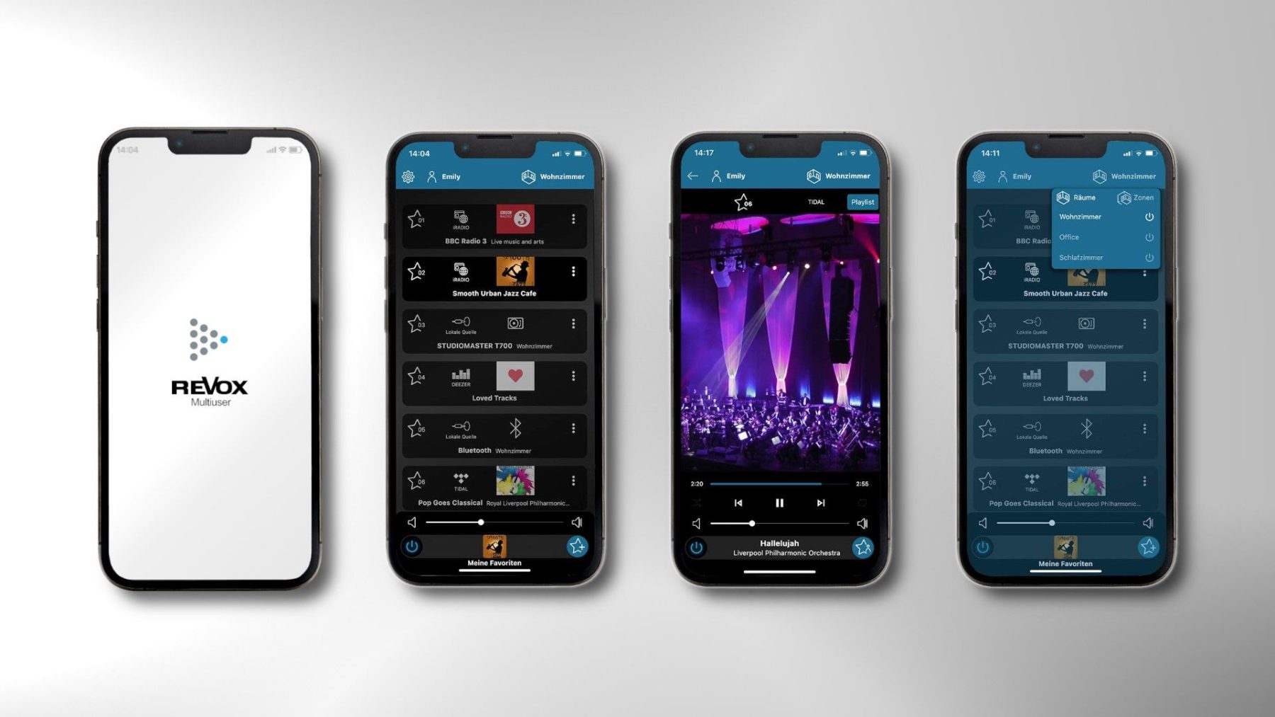 Revox Multiuser App
