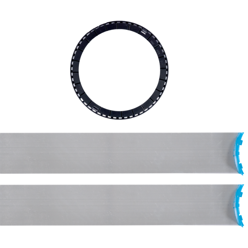 SMALL ROUND FLEX BRACKET  5 PAIR