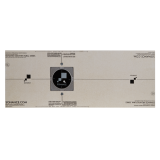 1/2IN GYP MP AS DISCREET ROUND  MOUNTING PLATFORMS