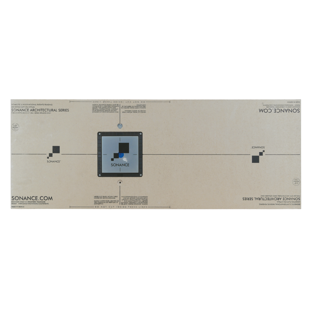 1/2IN GYP MP AS DISCREET SQUARE MOUNTING PLATFORMS