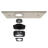 5/8IN GYP MP AS DISCREET ROUND MOUNTING PLATFORMS