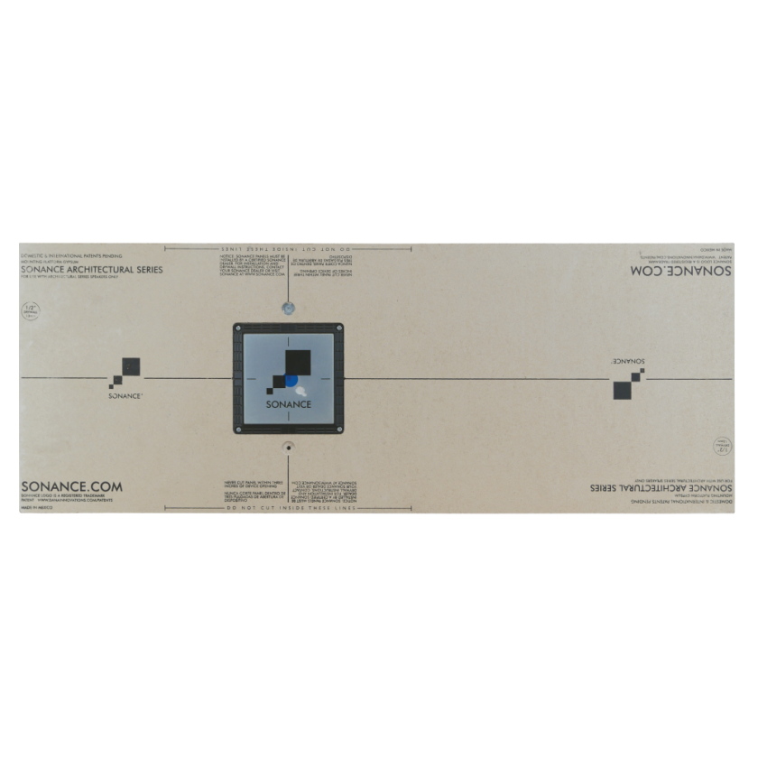 THINLINE 1/2 SQUARE GYPSUM MOUNTING PLATFORM