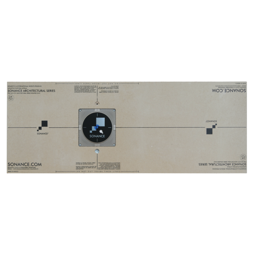 THINLINE 5/8 ROUND GYPSUM MOUNTING PLATFORM