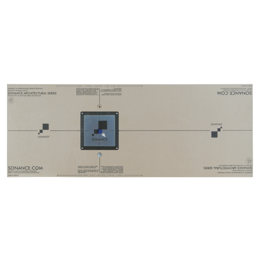 THINLINE 5/8 SQUARE GYPSUM MOUNTING PLATFORM