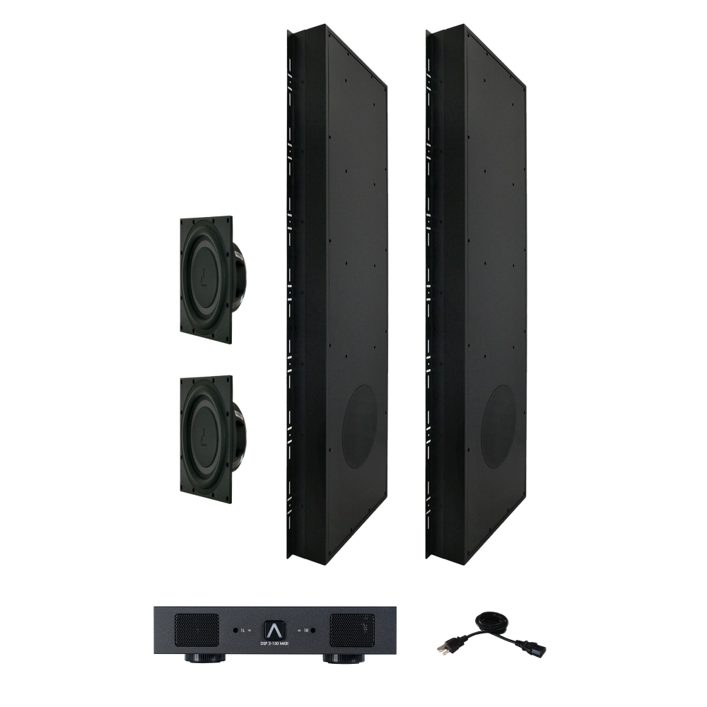R10SUB KIT (2x R10SUB, 2x R10SUB Enclosures, 1x DSP 2-150 MKII)