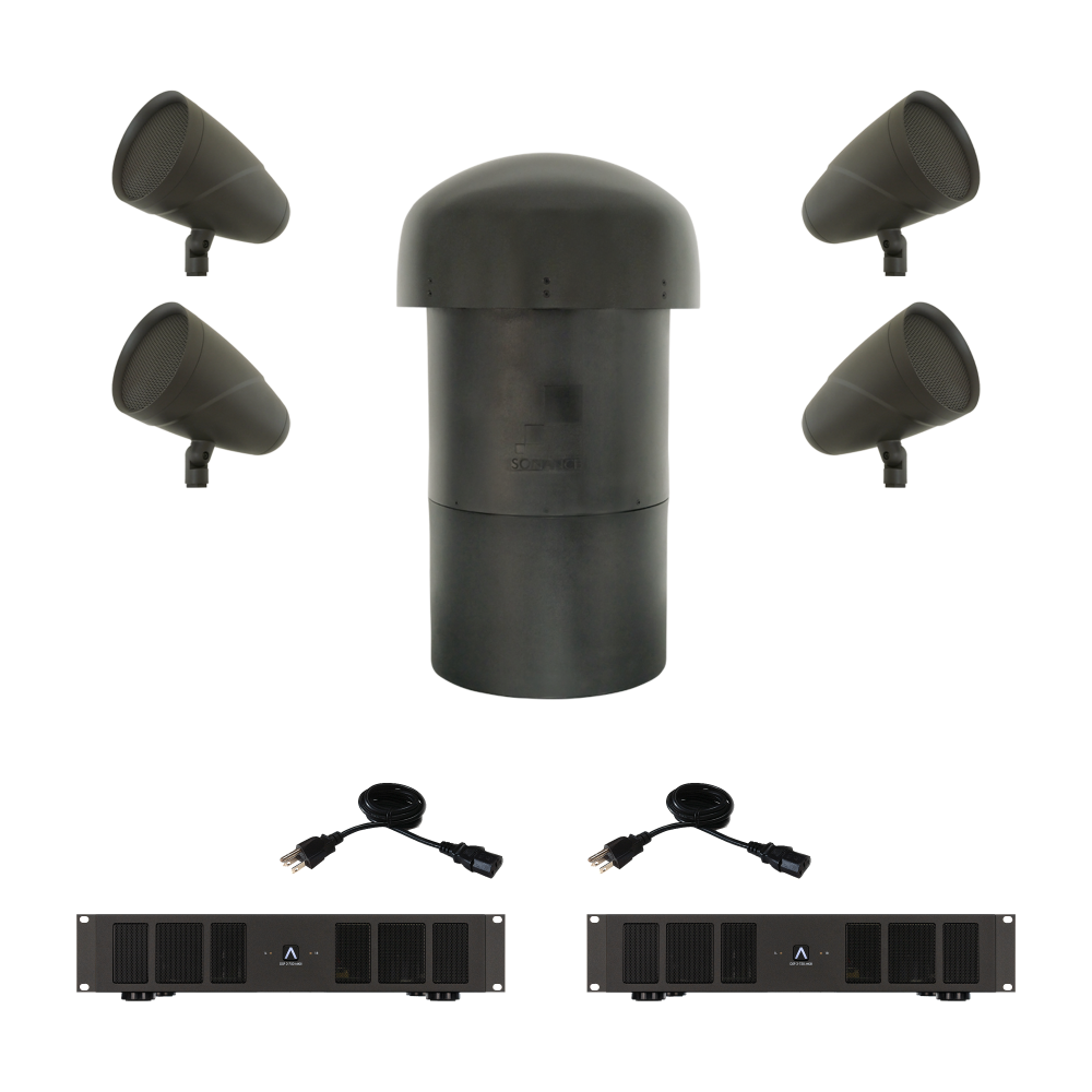 LS6T/LS12T SUB -  4.1 SYSTEM W/ 2 SONAMP DSP 2-750 MKII