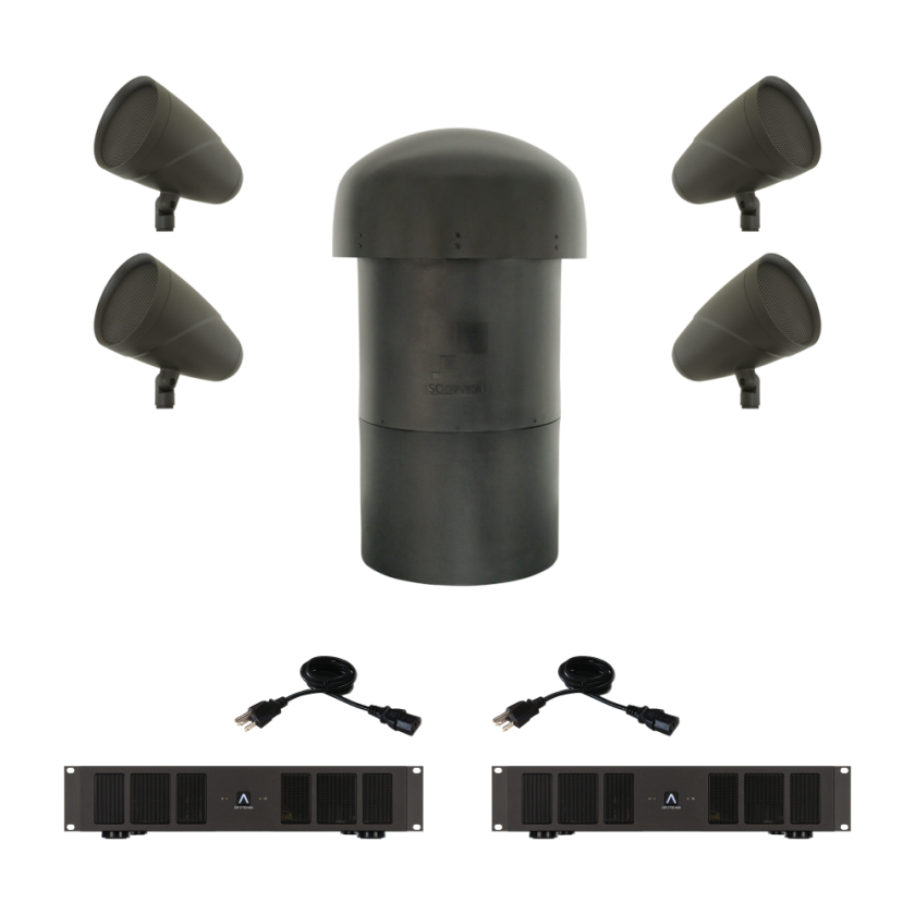 LS6T/LS12T SUB -  4.1 SYSTEM W/ 2 SONAMP DSP 2-750 MKII