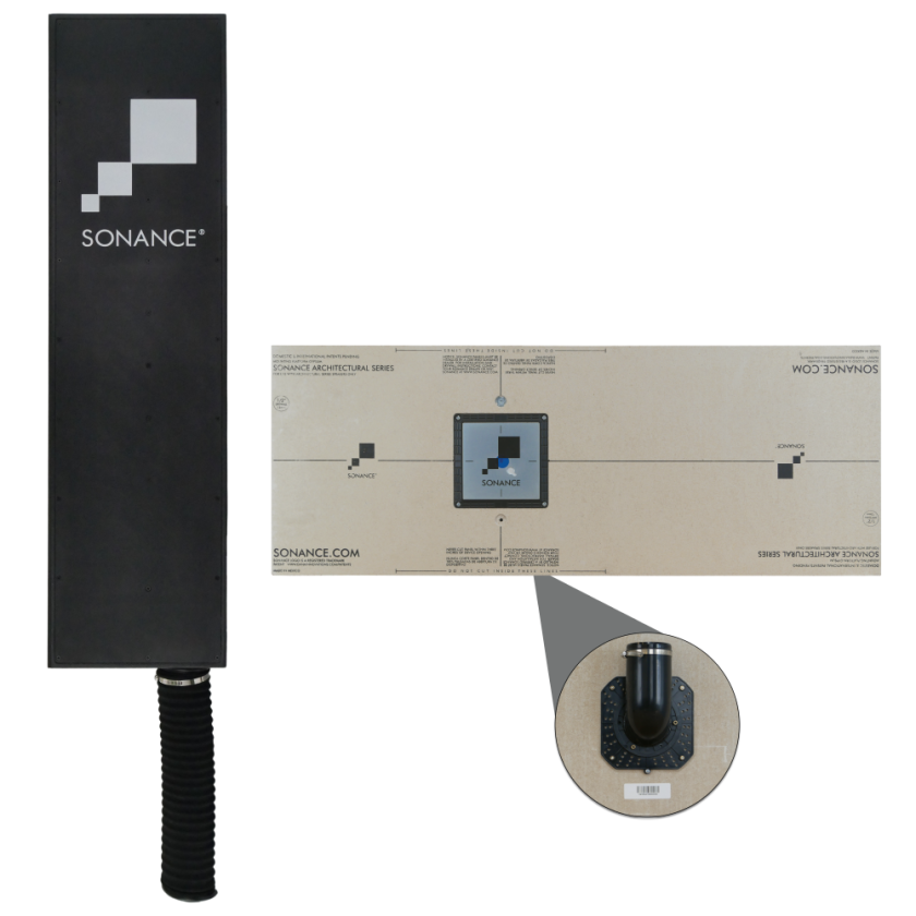 THINLINE 1/2 SQUARE GYPSUM MOUNTING PLATFORM W/BPS6 THINLINE SUB KIT