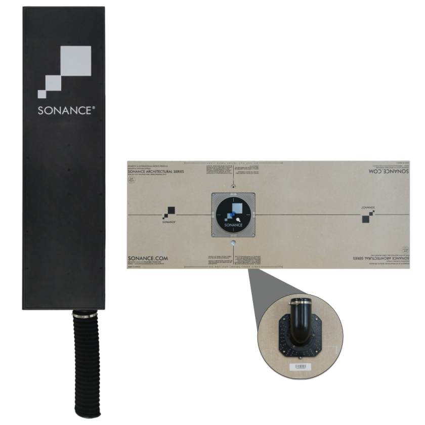 THINLINE 5/8 ROUND GYPSUM MOUNTING PLATFORM W/BPS6 THINLINE SUB KIT