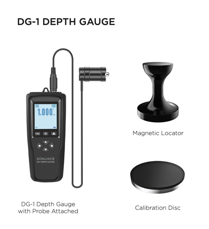 SONANCE DISC SYSTEM DEPTH SENSING GAUGE FOR IS SPEAKERS