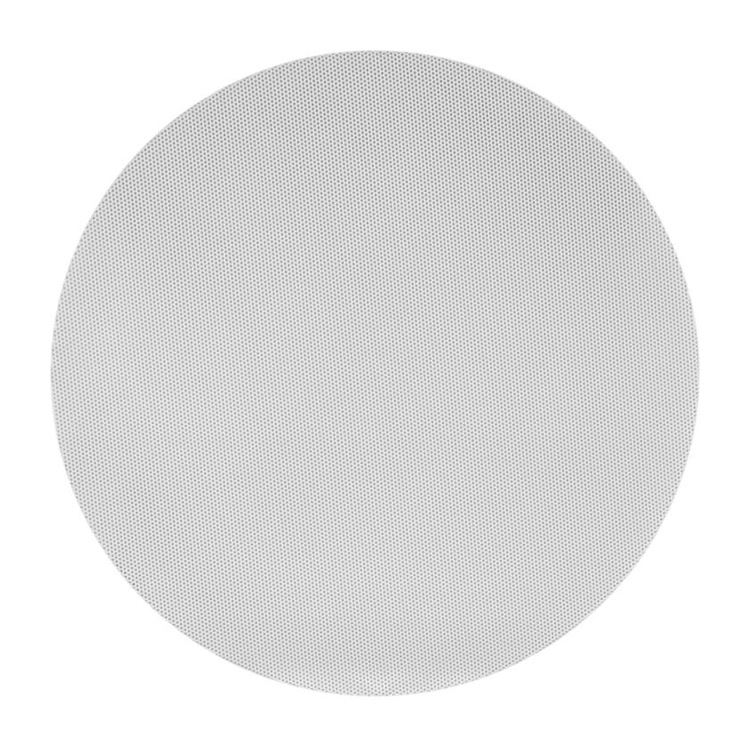 VX 8" ROUND TRIMLESS GRILLE FOR 8" VX IN-CEILING