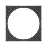 VX6SQ SQUARE TRIMLESS GRILLE WITH ADAPTER