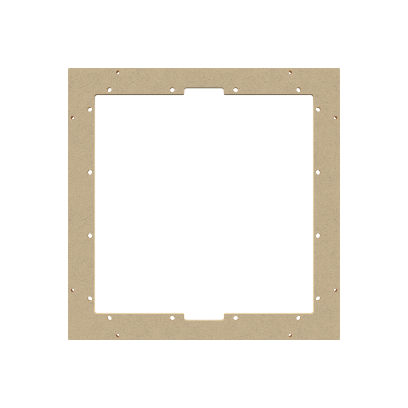 IS6 PRE-CONSTRUCTION BRACKET FOR SMALL ENCLOSURE .625 WALLBOARD