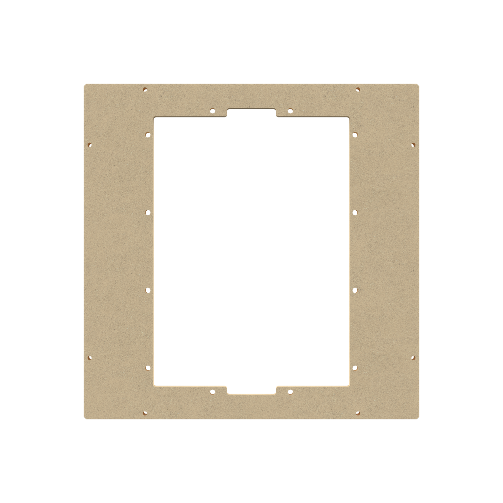 IS6 PRE-CONSTRUCTION BRACKET FOR SMALL NARROW ENCLOSURE 0.5 WALLBOARD