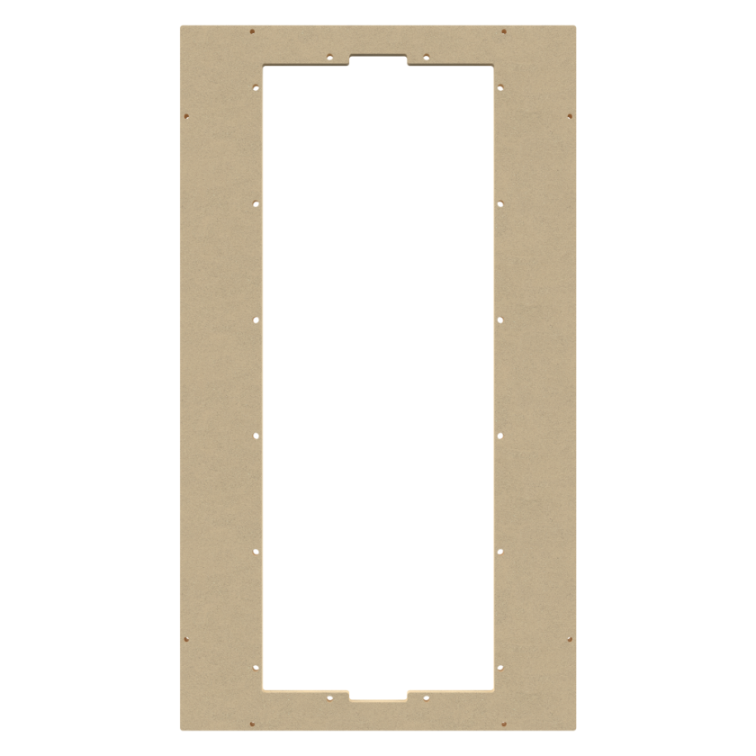 IS10 PRE-CONSTRUCTION BRACKET FOR LARGE NARROW ENCLOSURE .5 WALLBOARD