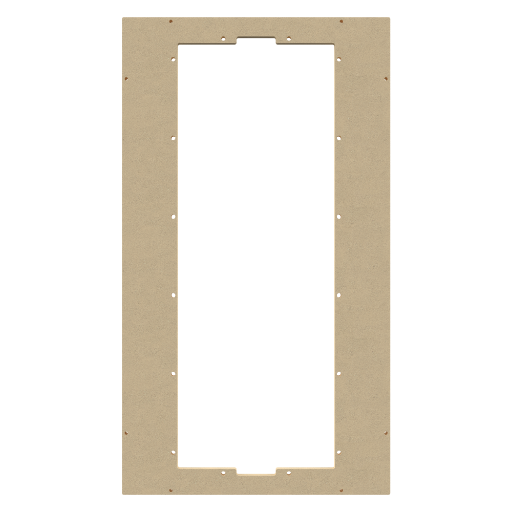 IS10 PRE-CONSTRUCTION BRACKET FOR LARGE NARROW ENCLOSURE .625 WALLBOARD