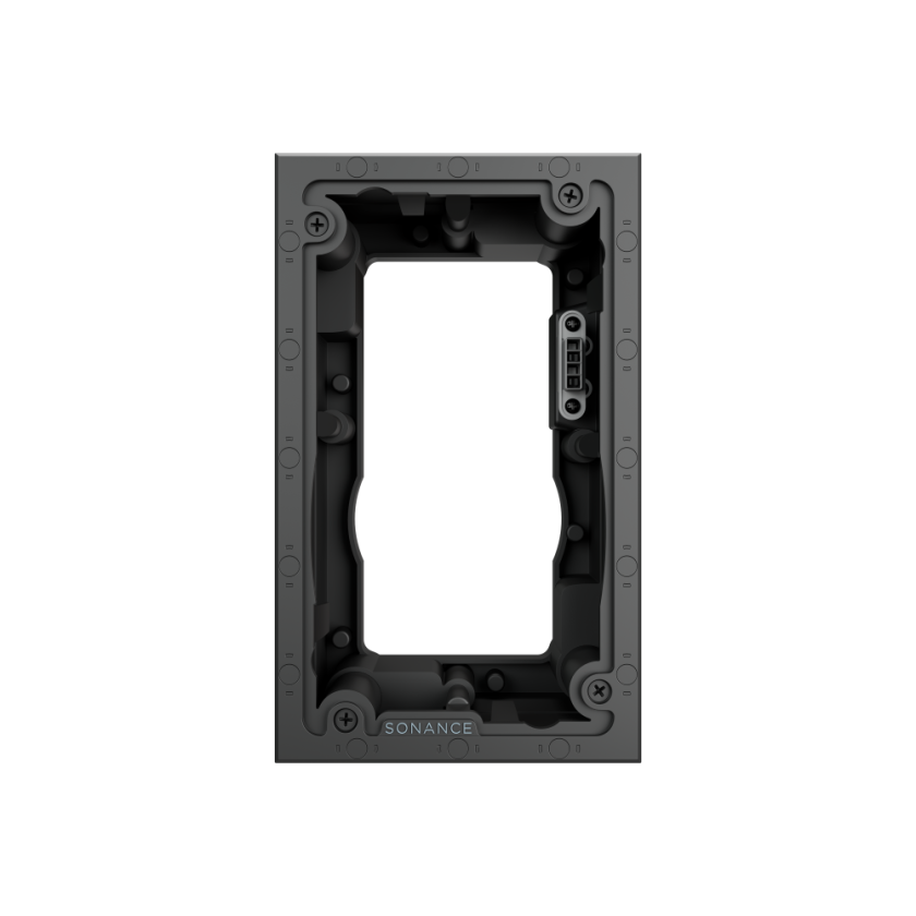 VX 4" RECTANGLE FLEX FRAME AND PLUG (GRILLE NOT INCLUDED)