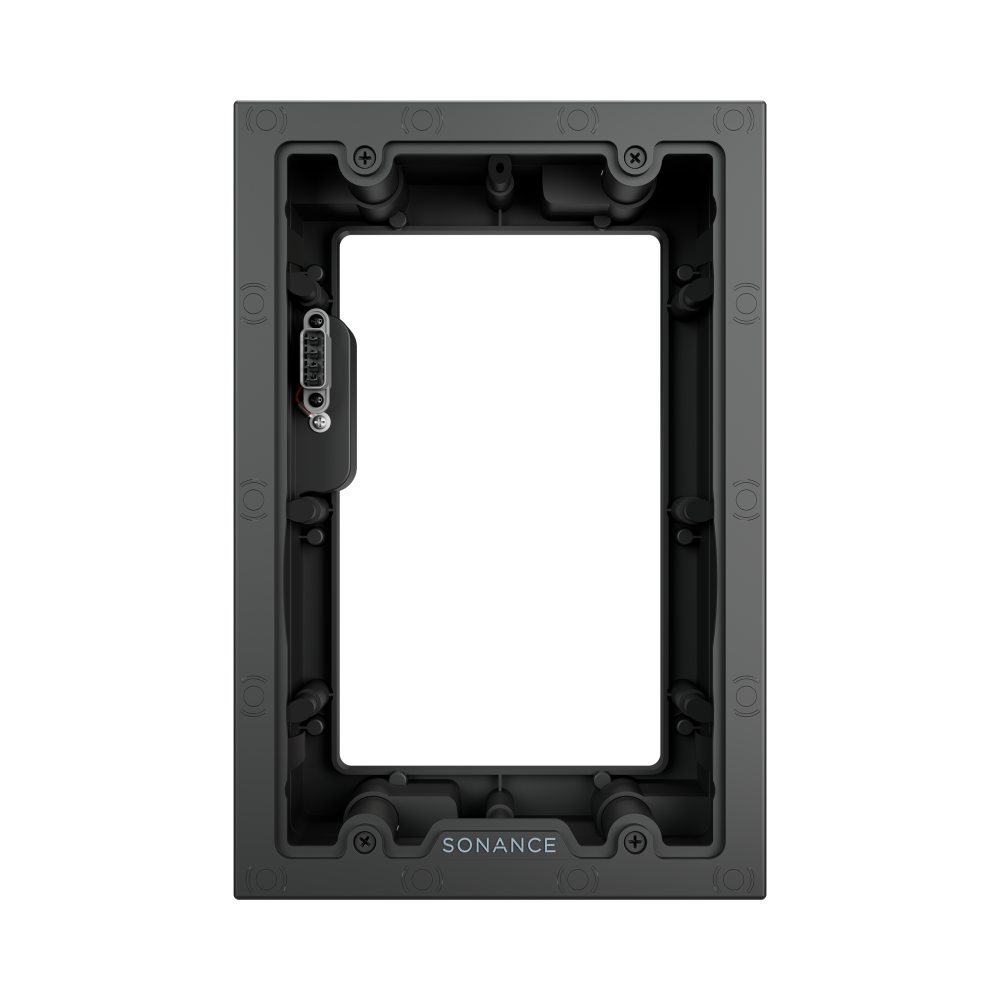 VX 6" RECTANGLE FLEX FRAME AND PLUG (GRILLE NOT INCLUDED)