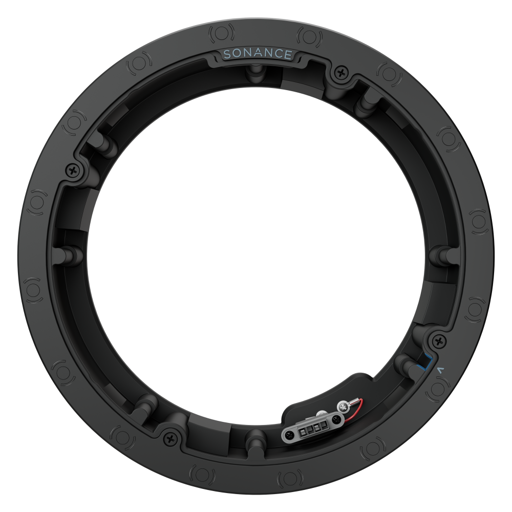 VX 8" ROUND FLEX FRAME AND PLUG (GRILLE NOT INCLUDED)
