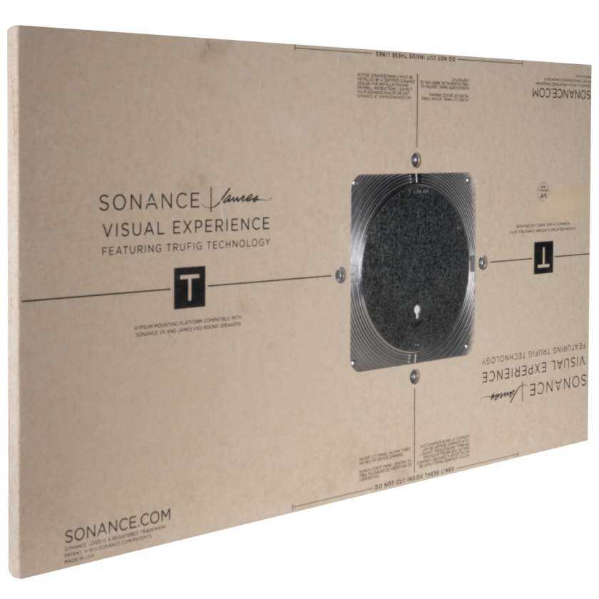 VX4 ROUND TRUFIG 5/8" GYPSUM MOUNTING PLATFORM