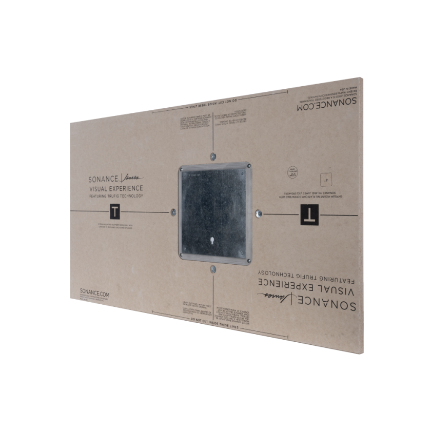 VX4 SQUARE TRUFIG 1/2" GYPSUM MOUNTING PLATFORM