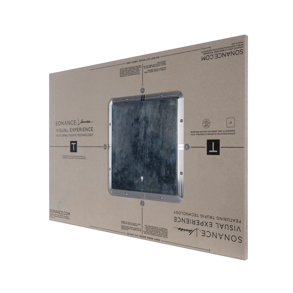 VX6 SQUARE TRUFIG 1/2" GYPSUM MOUNTING PLATFORM