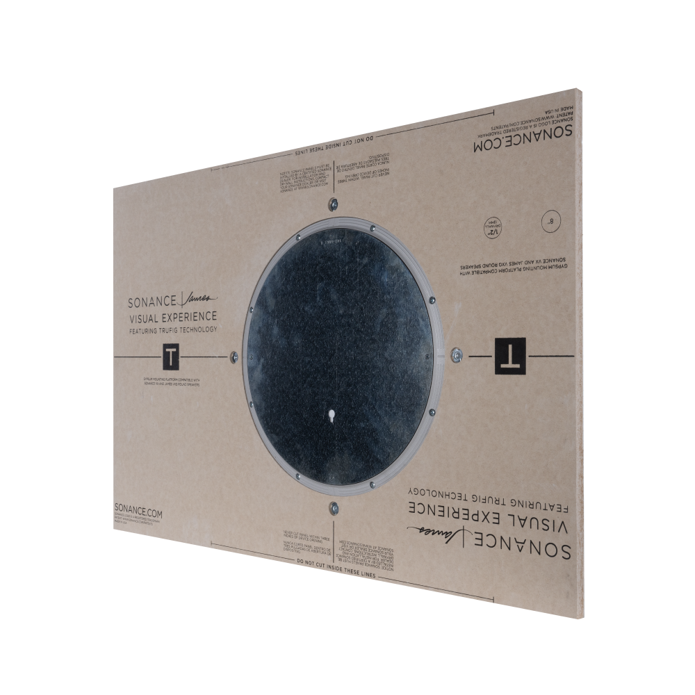 VX8 ROUND TRUFIG 1/2" GYPSUM MOUNTING PLATFORM