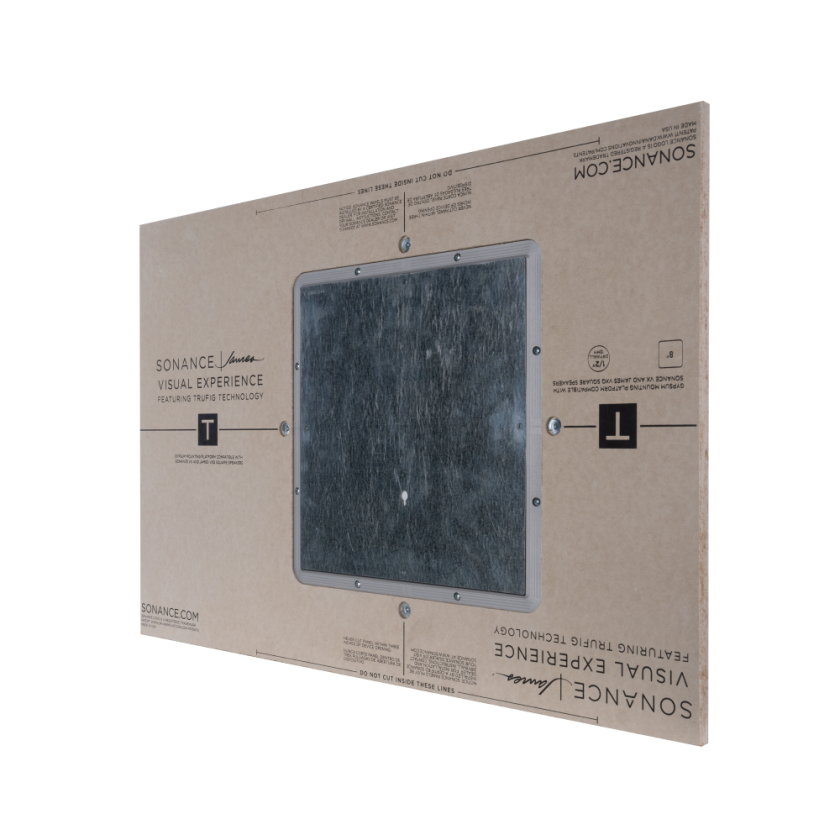 VX8 SQUARE TRUFIG 1/2" GYPSUM MOUNTING PLATFORM