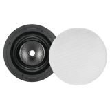 VX86R SST 8" ROUND SINGLE STEREO SPEAKER W/ WHITE MICRO TRIM GRILLE (1 EACH)