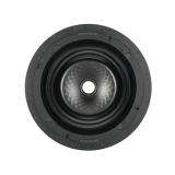 VX86R SST 8" ROUND SINGLE STEREO SPEAKER W/ WHITE MICRO TRIM GRILLE (1 EACH)