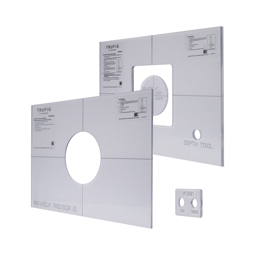 VX4 ROUTER TEMPLATE - SQUARE