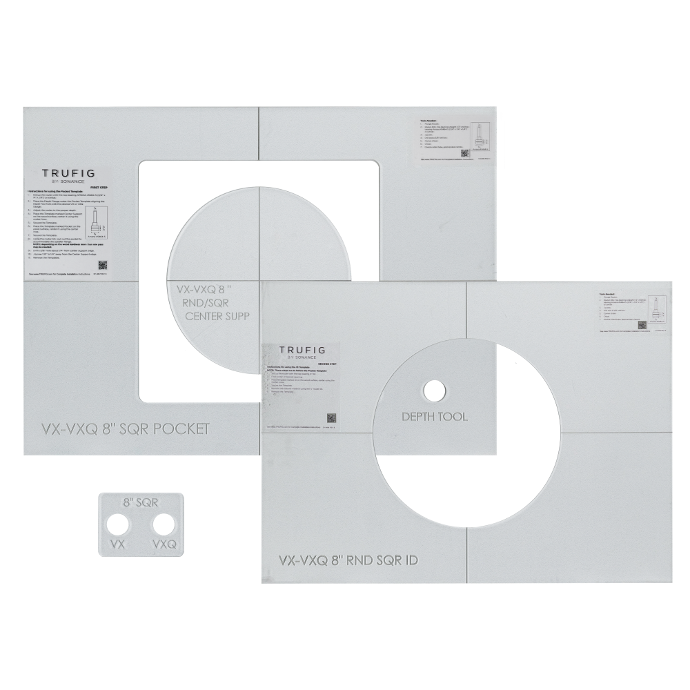 VX8 ROUTER TEMPLATE - SQUARE