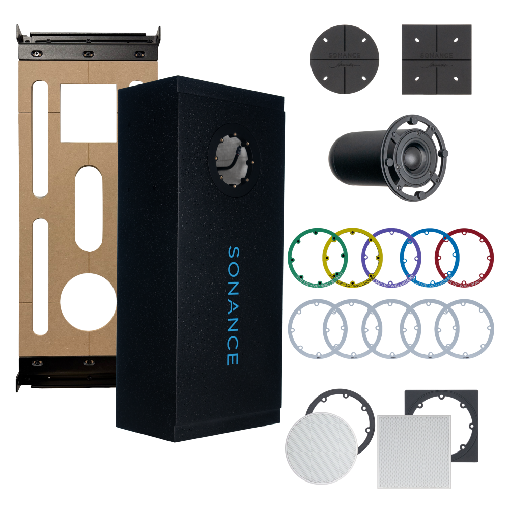 SONANCE SA4-66 COMPLETE SPEAKER KIT WITH MICRO TRIM GRILLE