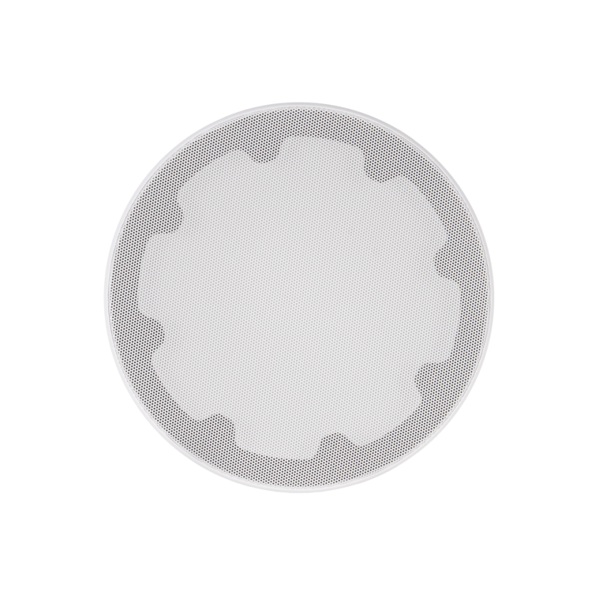 6" ROUND REPLACEMENT XPC MICRO TRIM GRILLE FOR VXXT AND VXQ 6" IN-CEILING - WHITE