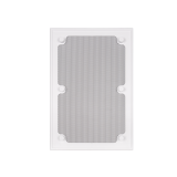 6" RECTANGLE REPLACEMENT XPC MICRO TRIM GRILLE FOR VXXT AND VXQ 6" IN-WALL - WHITE