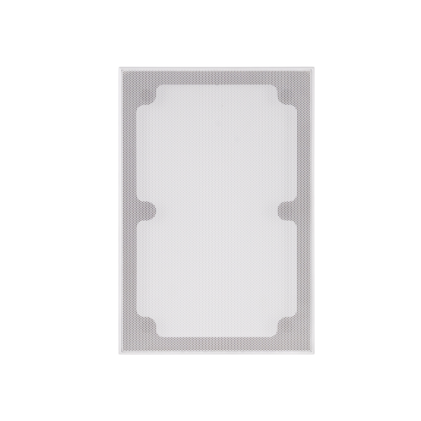 6" RECTANGLE REPLACEMENT XPC MICRO TRIM GRILLE FOR VXXT AND VXQ 6" IN-WALL - WHITE