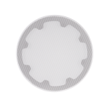 8" ROUND REPLACEMENT XPC MICRO TRIM GRILLE FOR VXXT AND VXQ 8" IN-CEILING - WHITE