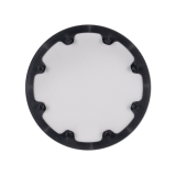 8" ROUND XPC TRIMLESS GRILLE FOR VXXT AND VXQ 8" IN-CEILING - WHITE