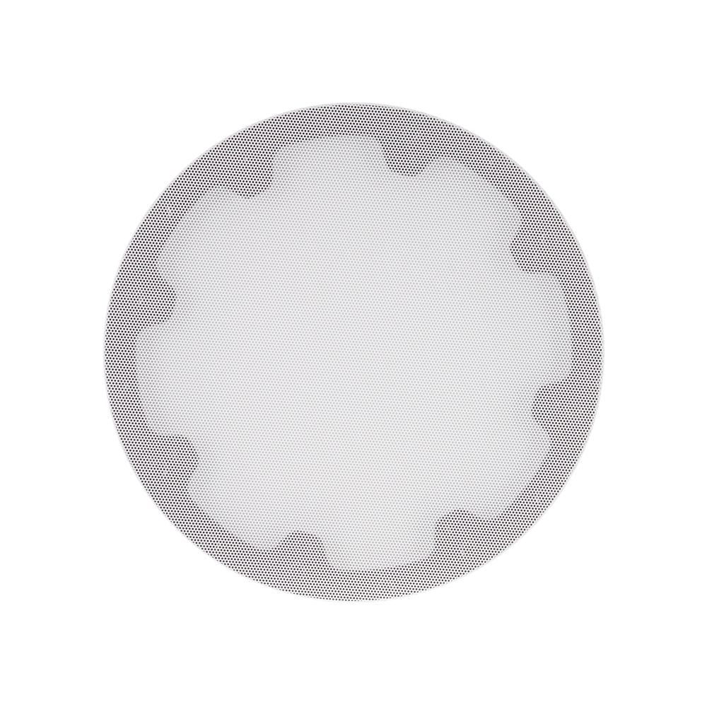 8" ROUND XPC TRIMLESS GRILLE FOR VXXT 8" IN-CEILING WOOFER - WHITE