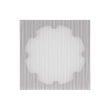 6" SQUARE ADAPTER W/ XPC TRIMLESS GRILLE FOR VXXT AND VXQ 6" IN-CEILING - WHITE